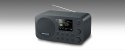 Muse | M-128 DBT | Funkcja alarmu | NFC | Wejście AUX | Czarny | Radio stołowe DAB+/FM z Bluetooth
