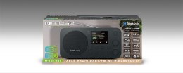 Muse | M-128 DBT | Funkcja alarmu | NFC | Wejście AUX | Czarny | Radio stołowe DAB+/FM z Bluetooth