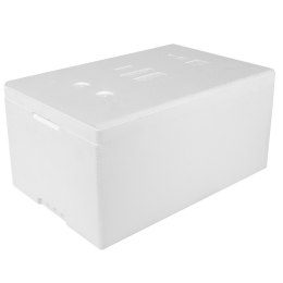 Termobox pudełko termiczne styropianowe z pokrywką atest PZH 580x380x285mm 32L