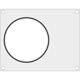 Matryca forma do zgrzewarek BOKAMA na pojemnik na zupę śr. 165 mm - Hendi 805909