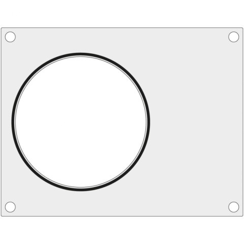 Matryca forma do zgrzewarek BOKAMA na pojemnik na zupę śr. 165 mm - Hendi 805909