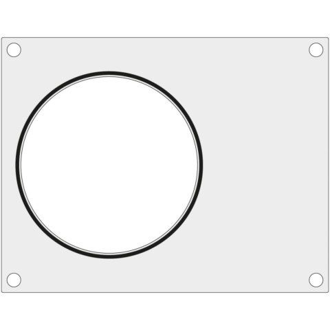Matryca forma do zgrzewarek BOKAMA na pojemnik na zupę śr. 165 mm - Hendi 805909