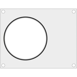 Matryca forma do zgrzewarki CAS CDS-01 na pojemnik na zupę śr. 165 mm - Hendi 805411