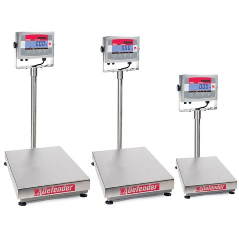 Waga platformowa magazynowa z legalizacją M wodoodporna IP65 DEFENDER 3000 SS 150kg / 50g - OHAUS D32XW150VL-M