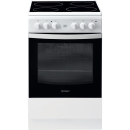 INDESIT | Kuchenka | IS5V8GMW/E | Typ płyty Vitroceramic | Typ piekarnika Electric | Biały | Szerokość 50 cm | Grillowanie | Głę