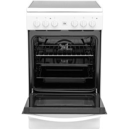 INDESIT | Cooker | IS5V8GMW/E | Hob type Vitroceramic | Oven type Electric | White | Width 50 cm | Grilling | Depth 60 cm | 57 L