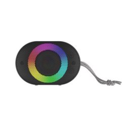 Aud Speakers Aurora Mini 7 W, Waterproof, Bluetooth, RGB, Portable, Black, 90 dB