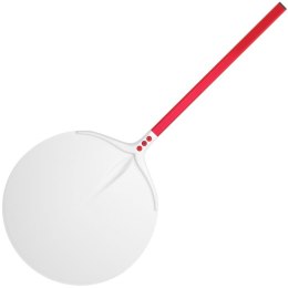 Łopata do pieca do pizzy okrągła aluminiowa 450 x 600 mm dł. 1050 mm - Hendi 617298