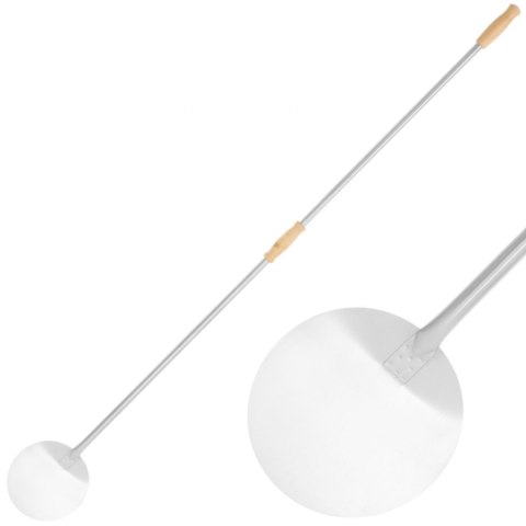 Łopata operacyjna do pizzy z uchwytem suwakowym śr. 350 mm dł. 1870 mm - Hendi 617267