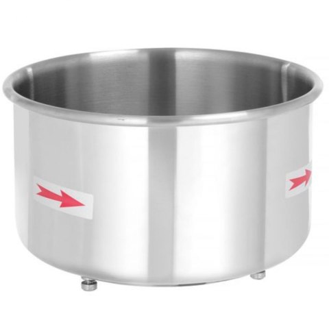 Miesiarka spiralna do ciasta z wyjmowaną dzieżą unoszoną głowicą 40 l 2200 W 400 V - Hendi 221877