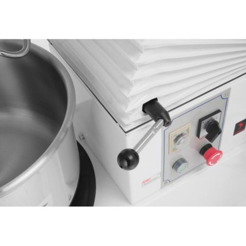 Miesiarka spiralna do ciasta z wyjmowaną dzieżą unoszoną głowicą 40 l 2200 W 400 V - Hendi 221877