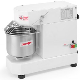 Miesiarka spiralna planetarna do ciasta ze stałą dzieżą 1 prędkość 5 l 200 W 230 V - Hendi 221815