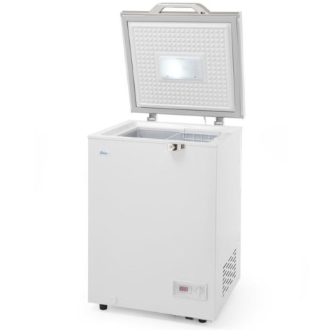 Zamrażarka skrzyniowa zamykana na klucz LED 93 l 105 W