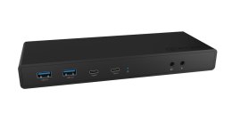 Raidsonic | ICY BOX 13-w-1 USB 3.0 Type-A + Type-C Dock | IB-DK2245AC | Stacja dokująca | Porty Ethernet LAN (RJ-45) | Porty USB