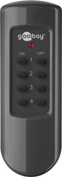 Goobay 94502 Radio-controlled socket set 3+1, grey-white