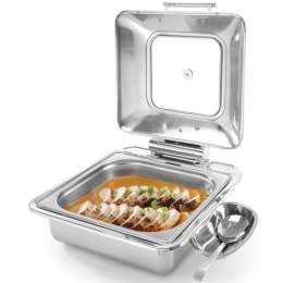 Podgrzewacz bufetowy cateringowy do potraw indukcyjny z podstawą GN 2/3 - Hendi 470091