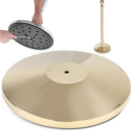 Podstawa do słupka odgradzającego złota śr. 360 mm - Hendi 810491