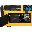 Agregat generator prądotwórczy diesel mobilny chłodzony powietrzem 230/400 V 4.4 kW 5.5 kVA 14.5 l