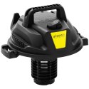 Odkurzacz budowlany warsztatowy na sucho i mokro mobilny z filtrem z tkaniny 1 kW 10 l