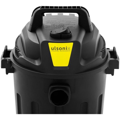 Odkurzacz budowlany warsztatowy na sucho i mokro mobilny z filtrem z tkaniny 1 kW 10 l