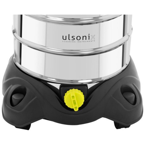 Odkurzacz przemysłowy budowlany mobilny nierdzewny gniazdo VDE HEPA 1.4 kW 30 l