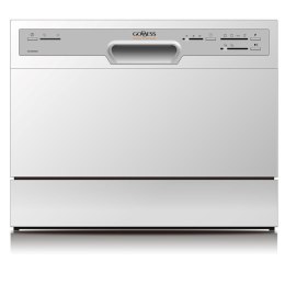 Goddess Dishwasher DTC656MW8F Free standing, Width 55 cm, Number of place settings 6, Number of programs 6, Energy efficiency cl