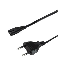Logilink | Kabel zasilający | Zasilanie IEC 60320 C7 | Europlug (zasilanie CEE 7/16) | 1.8 m | Czarny