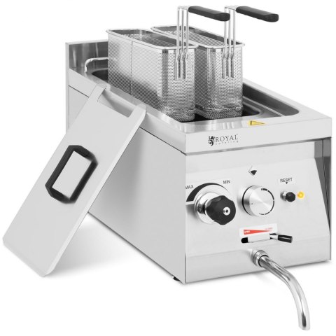 Makaroniarka warnik do gotowania makaronu z kranikiem 2 kosze 10 l ITALY