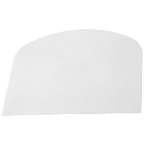 Skrobka cukiernicza do ciasta półokrągła 130x100 mm - 6 szt.