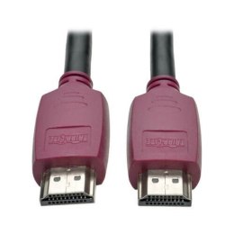 Tripp Lite HDMI Cable with Ethernet P569-010-CERT Burgundy, HDMI to HDMI, 3.05 m