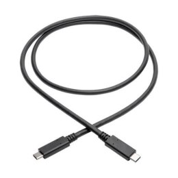 Tripp Lite USB-C Cable Black, USB-C to USB-C, 0.91 m