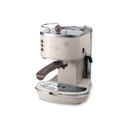 Delonghi ICONA Vintage Coffee maker ECO311.BG Pump pressure 15 bar, Built-in milk frother, Espresso maker, 1100 W, Beige