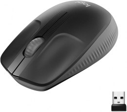 Logitech | Full size Mouse | M190 | Wireless | USB | Charcoal