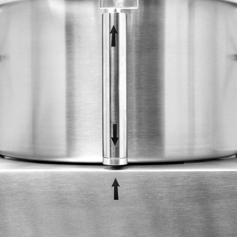 Kuter wilk gastronomiczny do siekania mielenia krojenia mięsa warzyw 5 l 1500/2800 obr./min 800 W