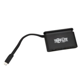 Tripp Lite USB-C Multiport Adapter U444-T6N-H4UBC 0.14 m, Black, USB Type-C