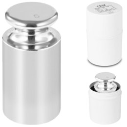 Wzorzec odważnik wagowy masy do kalibracji wag nierdzewny OIML klasa F1 5 kg