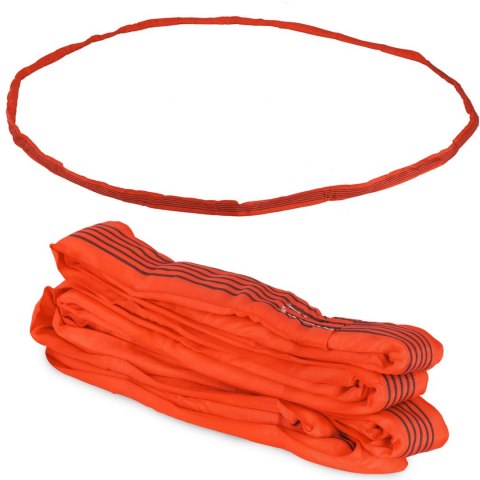 Zawiesie wężowe o obwodzie zamkniętym bezkońcowe 82 mm 10 m 5000 kg