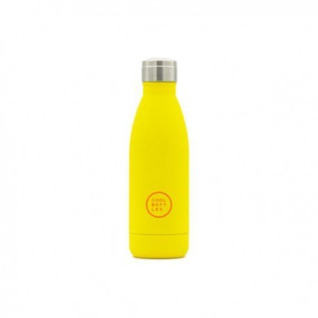 Cool bottles butelka termiczna 350 ml triple cool żółta