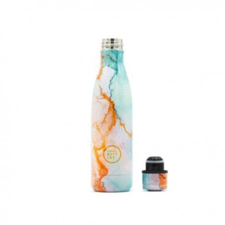 Cool bottles butelka termiczna 500 ml triple cool pomarańczowo