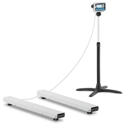 Waga płozowa belkowa paletowa skalibrowana 1500/0.5 kg 12x120 cm LCD