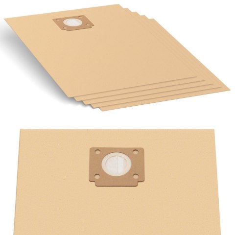 Worki papierowe do odkurzacza przemysłowego Ulsonix 5 szt. 25 l