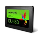 ADATA | Ultimate SU650 | 256 GB | SSD form factor 2.5"" | SSD interface SATA 6Gb/s | Read speed 520 MB/s | Write speed 450 MB/s