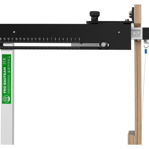 Nóż termiczny maszyna do cięcia styropianu z prawym wspornikiem 1300/330 mm 5x drut 200 W