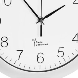 Zegar ścienny do biura salonu kuchni okrągły klasyczny śr. 30 cm