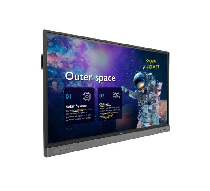 Benq RM7503 Interactive Flat Panel Display, 75 ", Landscape, 18/7, Black, Touchscreen, 178 °, 178 °, 3840 x 2160, 4K UHD, 8 ms,