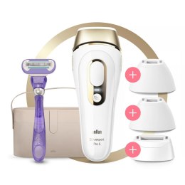 Braun IPL Hair Removal Device IPL5347 Operating time (max) Both legs - 5 min, Bulb lifetime (flashes) 400000, Number of power l