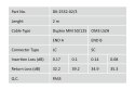 Digitus | Kabel krosowy | Światłowód | Męski | SC wielomodowy | Męski | LC wielomodowy | Niebieski | 2 m