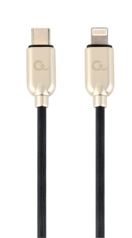Gembird USB Type-C to 8-pin data & charging cable CC-USB2PD18-CM8PM-1M 1 m, Black, USB Type-C, USB 8-pin