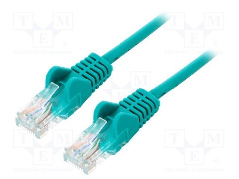 Goobay | CAT 6 | Kabel krosowy | Skrętka nieekranowana (UTP) | Męski | RJ-45 | Męski | RJ-45 | Zielony | 0,25 m