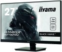 Iiyama Gaming Monitor G2730HSU-B1 27 ", TN, 1920 x 1080 pixels, 16:9, 1 ms, 300 cd/m², Built-in speaker(s), Black, HDCP, Headpho